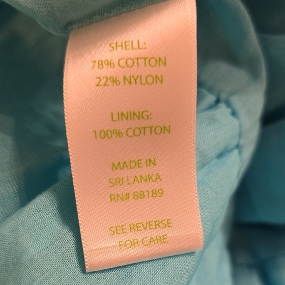 Lilly Pulitzer Strapless Turquoise Dress - Picture 10 of 16